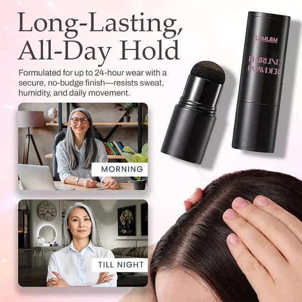 LBMLBM™ Hairline Powder | Shade powder to fill in your hairline