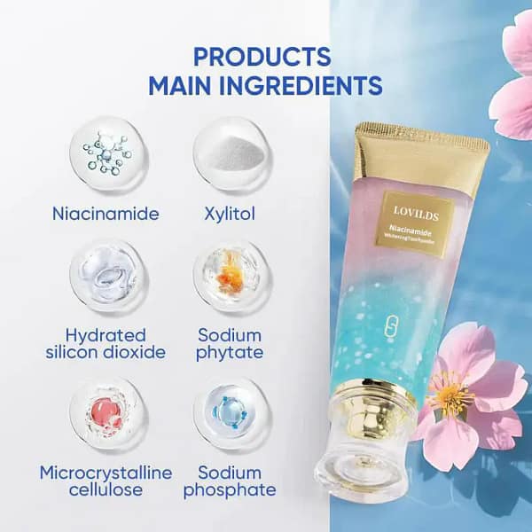 LOVILDS® Nicotinamide Whitening Toothpaste