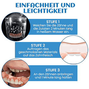 Biancat™ Seamless Smile Silicone Denture Set
