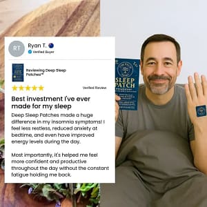 Deep Sleep Patches – Melatonin, Valerian Root & Magnesium
