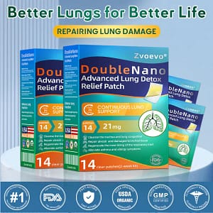 Zvoevo® DoubleNano Advanced Lung Detox Relief Patch