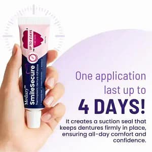 Medazy™ SmileSecure Thermoplastic Denture Adhesive