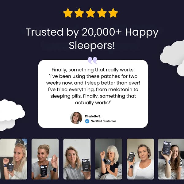 SleepRest™ Patches | The Most Natural Alternative to Sleeping Pills & Melatonin