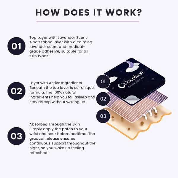 SleepRest™ Patches | The Most Natural Alternative to Sleeping Pills & Melatonin