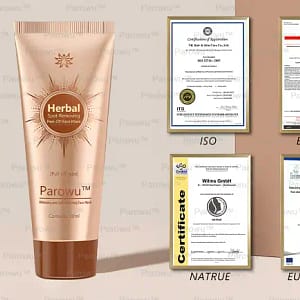 Parowu™ Whitening and Spot-Removing Face Mask Suitable