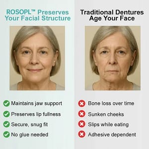 ROSOPL™ Advanced Customized Full Denture Set