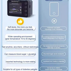 Neslemy™ Advanced Non-Invasive GlucoseMonitor-99.9% Accuracy + Exclusive Gift