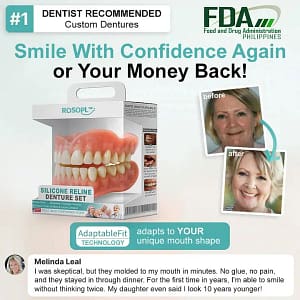 ROSOPL™ Advanced Customized Full Denture Set