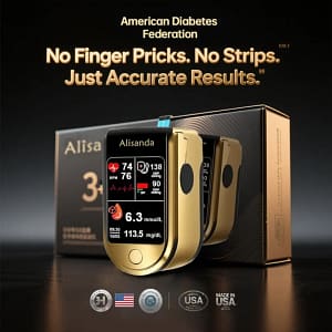 Alisanda™ 3-in-1 Health Monitor Painless Testing – Extremely Fast Readings – Accurate Tracking