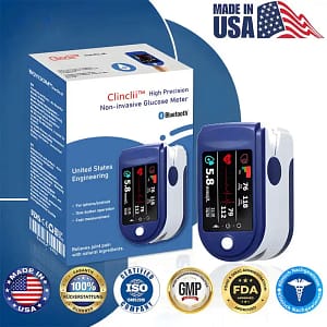 Clinclii™ High Precision Non-Invasive Blood Glucose Meter