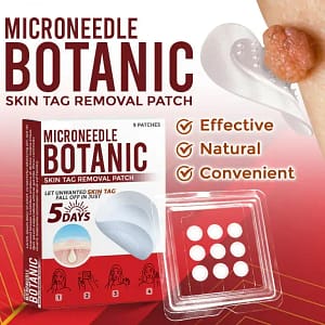LOVILDS® MicroNeedle Botanic Skin Tag Removal Patch