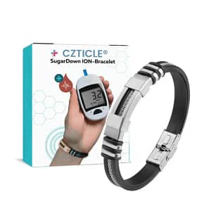 Glucose Control with AEXZR™ SugarDown ION-Bracelet