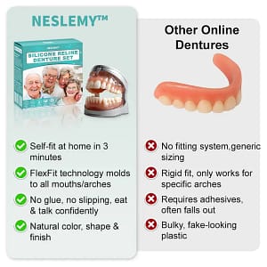 NESLEMY™ Advanced Customized Full Denture Set