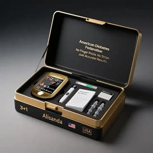 Alisanda™ 3-in-1 Health Monitor Painless Testing