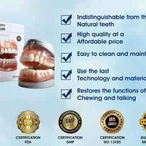 INSIDEEFY™ – Advanced Customized Full Denture Set