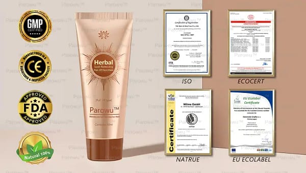 Parowu™ Whitening and Spot-Removing Face Mask Suitable