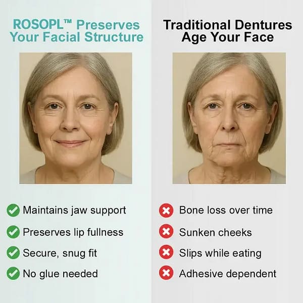 ROSOPL™ Advanced Customized Full Denture Set