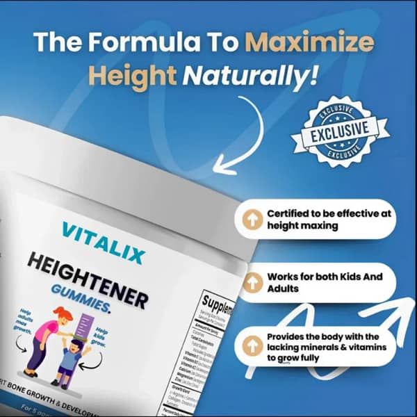 Vitalix Heightener Gummies