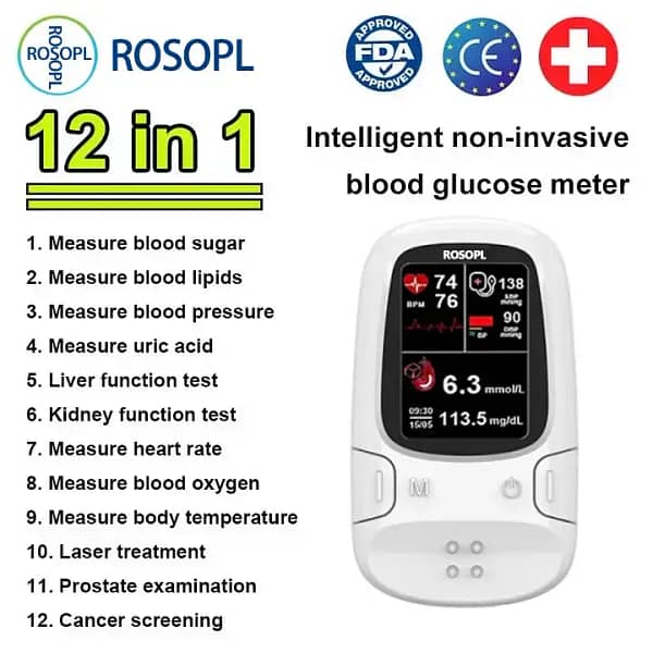 ROSOPL™ Develops Newly Launched Non-Invasive Smart Glucose Meter