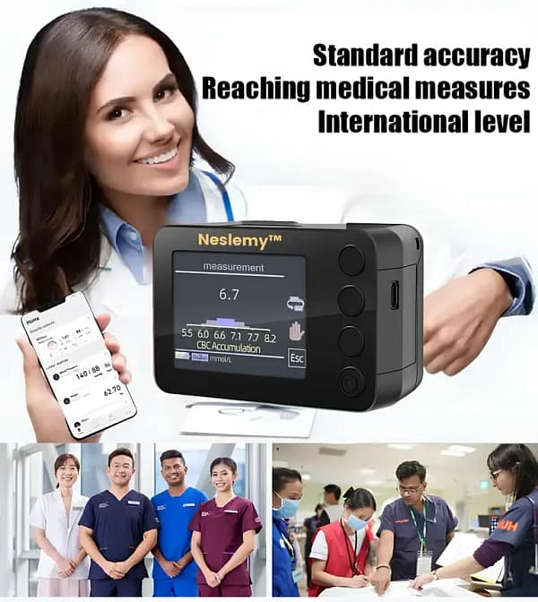 Neslemy™ Advanced Non-Invasive GlucoseMonitor-99.9% Accuracy + Exclusive Gift