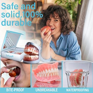 ✅Official Store | Ourlyard® Silicone Full Denture Set‍⚕️Recommended by the American Dental Association (ADA)