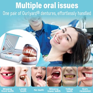 ✅Official Store | Ourlyard® Silicone Full Denture Set‍⚕️Recommended by the American Dental Association (ADA)