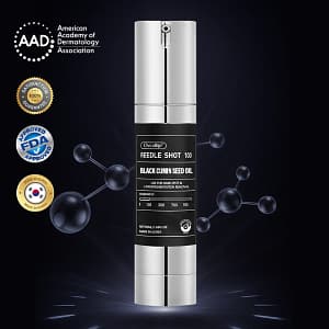 Oveallgo® Korean HerbErase Reedle Shot 100 Black Cumin Seed Oil Dark Spot Corrector Serum