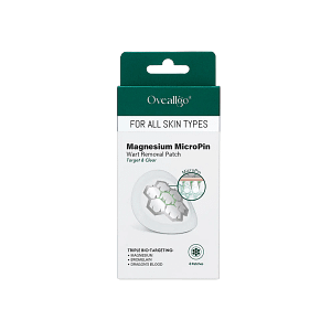 Oveallgo® Magnesium MicroPin Target & Clear Wart Removal Patch