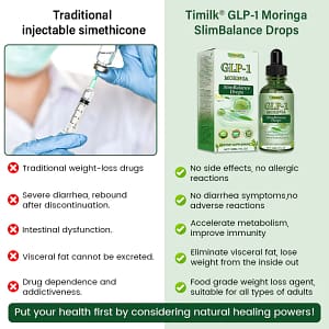 Timilk® GLP-1 Moringa SlimBalance Drops