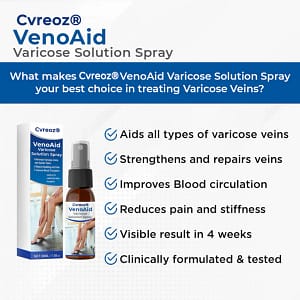 Cvreoz® VenoAid Varicose Solution Spray