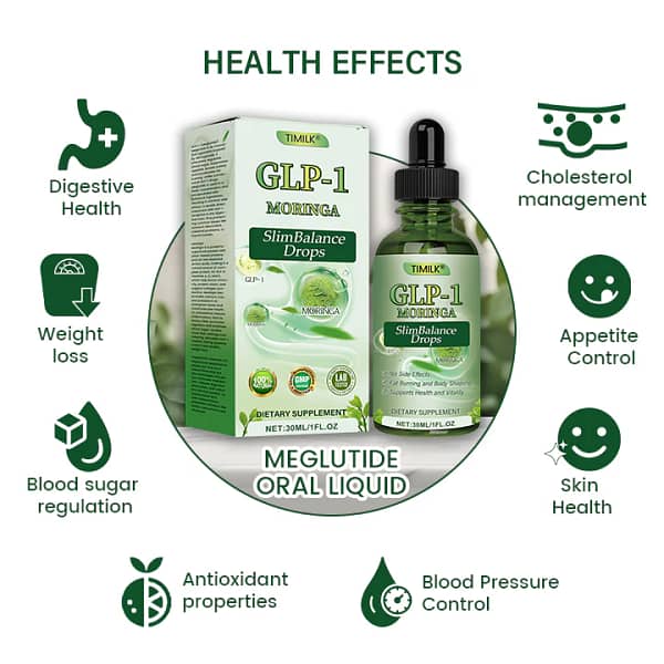 Timilk® GLP-1 Moringa SlimBalance Drops