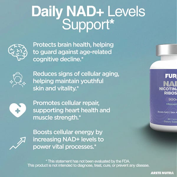 Furnexis NAD+ Nicotinamide Riboside Plus - Image 3