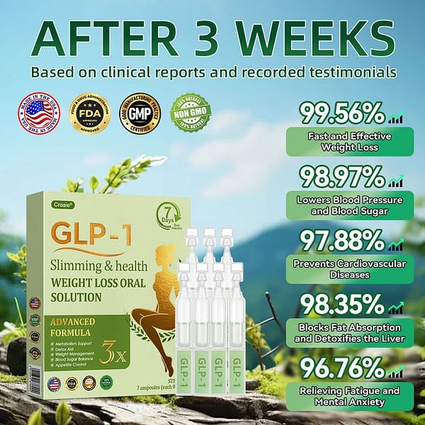 Croaie® GLP-1 Weight Loss Drops – 60% OFF Today Clinically Inspired Formula