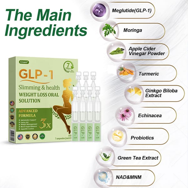 Croaie® GLP-1 Weight Loss Drops – 60% OFF Today Clinically Inspired Formula