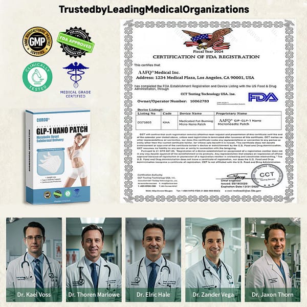 COROU® SMGT-GLP-1 Nano Microneedle Patch