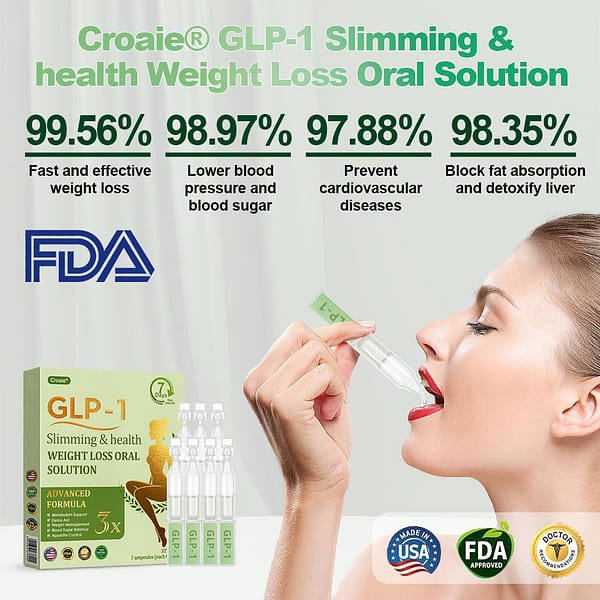 Croaie® GLP-1 Weight Loss Drops – 60% OFF Today Clinically Inspired Formula