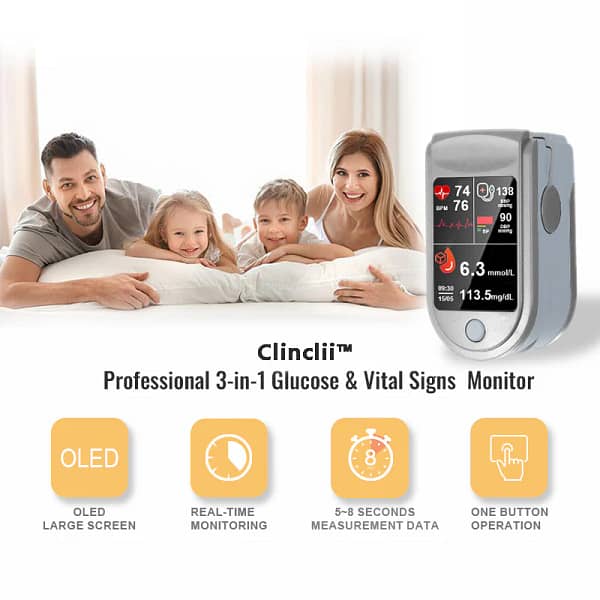 Clinclii™ Professional 3-in-1 Glucose