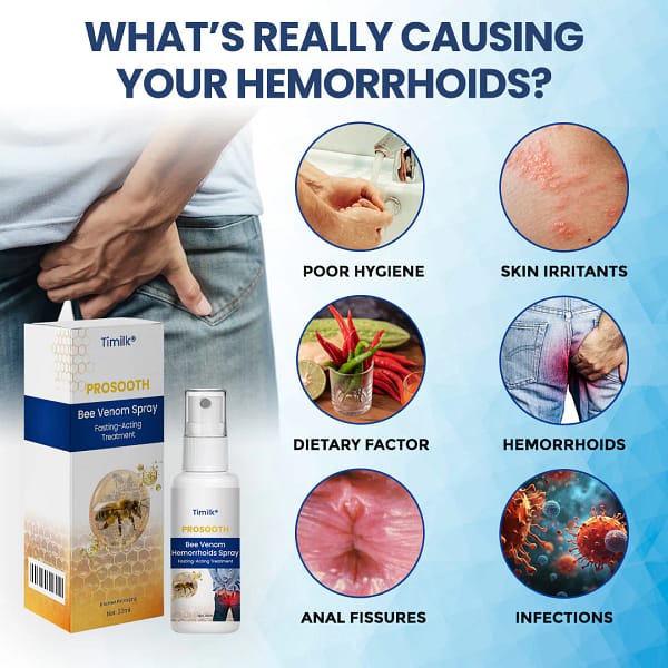 Timilk® ProSooth Bee Venom Hemorrhoids Spray - Image 4