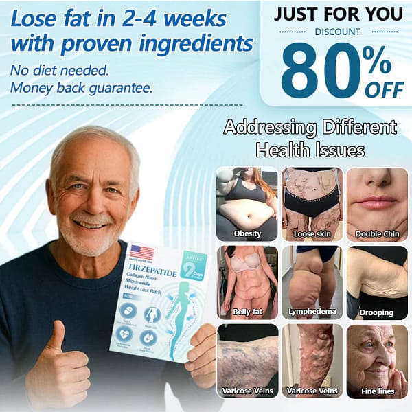 ADFIRE® SMGT-GLP-1 Tirzepatide & Collagen Nano Microneedle Weight Loss Patch - Image 7
