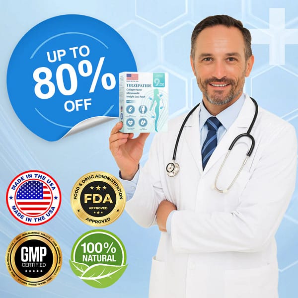 ADFIRE® SMGT-GLP-1 Tirzepatide & Collagen Nano Microneedle Weight Loss Patch - Image 12