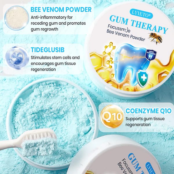 Lyyeto® Focussmile bee venom treatment powder for oral use
