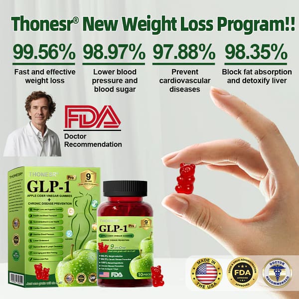 Thonesr® GLP-1 Natural Concentrate Gummies - Image 13