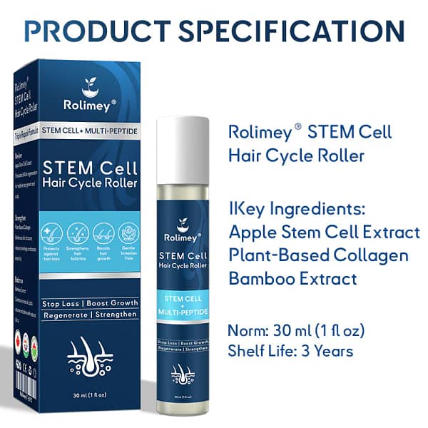 Rolimey® Stem Cell Hair Cycle Roller