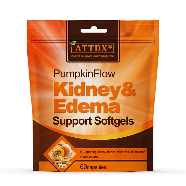 ATTDX® PumpkinFlow Kidney & Edema Support Softgels