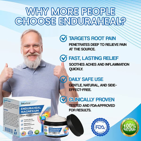 Seurico™ EnduraHeal Magnesium Pain Relief Cream