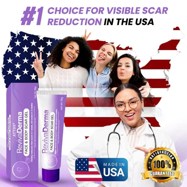ATTDX® RevivaDerma Face & Body Scar Gel