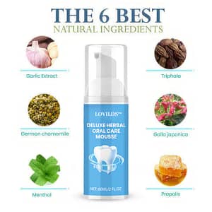 LOVILDS™ Deluxe Herbal Oral Care Mousse- Solve all Oral Problems