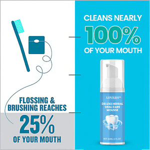 LOVILDS™ Deluxe Herbal Oral Care Mousse- Solve all Oral Problems