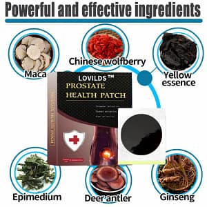 LOVILDS™ PDE5 Men’s Herbal Energy Patch
