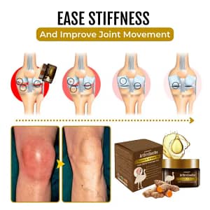 LOVILDS™ArthroSoothe Turmeric & Emu Oil Pain Relief Massage Gel